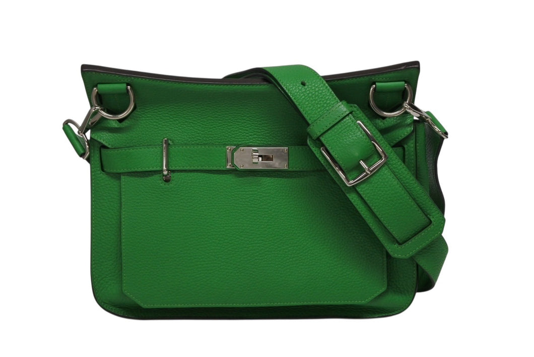 HERMES エルメス ショルダーバッグ ジプシエール 31 □R刻印 2013年 バンブー トリヨンクレマンス シルバー金具 美品 中古 4b008527