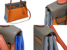 Load image into Gallery viewer, HERMES エルメス KELLY ケリー35 アルルカン ハンドバッグ トリヨンクレマンス シルバー金具 □P刻印 美品 中古 4b008541