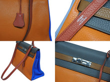 Load image into Gallery viewer, HERMES エルメス KELLY ケリー35 アルルカン ハンドバッグ トリヨンクレマンス シルバー金具 □P刻印 美品 中古 4b008541