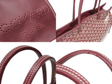 画像をギャラリービューアに読み込む, GOYARD ゴヤール トートバッグ ハンドバッグ アーディPM レッド シルバー金具 美品 中古 4b008569