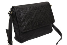 画像をギャラリービューアに読み込む, GUCCI グッチ ショルダーバッグ メッセンジャーバッグ GGマーク 223665 レザー ブラウン ブラック 美品 中古 4b008573