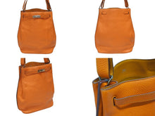 Load image into Gallery viewer, 極美品 HERMES エルメス ソーケリー26 オレンジ ワンショルダーバッグ □Q刻印 トリヨンクレマンス シルバー金具 中古 4b008623