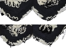 画像をギャラリービューアに読み込む, 極美品 FENDI フェンディ フローラルエンブロイダリー マンマバケット セレリア ショルダーバッグ 8BR101-038 ラインストーン ブラック ホワイト 中古 4b008644