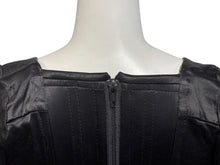 Load image into Gallery viewer, Vivienne Westwood ヴィヴィアンウエストウッド 1992FW Frans Hals Corset 長袖 コルセット シルク ブラック サイズ14 美品 中古 4b008699