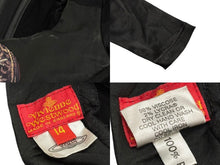 Load image into Gallery viewer, Vivienne Westwood ヴィヴィアンウエストウッド 1992FW Frans Hals Corset 長袖 コルセット シルク ブラック サイズ14 美品 中古 4b008699