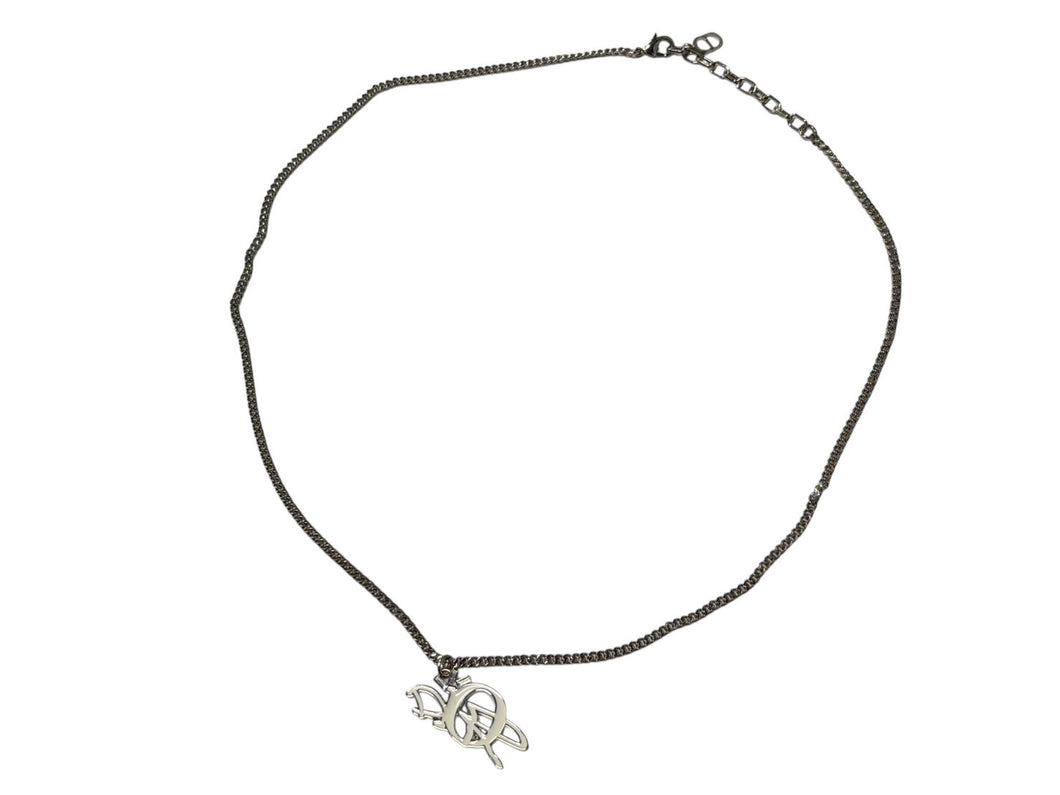 新品未使用 DIOR ディオール Cactus Jack Travis Scott カクタスジャック トラヴィススコット ネックレス 14.7g シルバー ホワイト 中古 4b008709