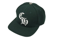 画像をギャラリービューアに読み込む, 新品未使用 CHROME HEARTS クロムハーツ HAT 6 PANEL CAP ON FIELD BSBL CH刺繍 ベースボールキャップ ONE SIZE グリーン 中古 4b008716