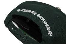 画像をギャラリービューアに読み込む, 新品未使用 CHROME HEARTS クロムハーツ HAT 6 PANEL CAP ON FIELD BSBL CH刺繍 ベースボールキャップ ONE SIZE グリーン 中古 4b008716