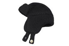 画像をギャラリービューアに読み込む, 新品未使用 CHANEL シャネル CHAPKA HAT チャプカハット トラッパーハット AAB464 ココマーク カシミヤ シルク ブラック 中古 4b008720