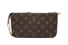 画像をギャラリービューアに読み込む, 新品同様 LOUIS VUITTON ルイヴィトン LV×TM モノグラムパンダ ポシェットアクセソワール M13440 村上隆 ポーチ ブラウン 中古 4b008737