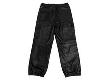 画像をギャラリービューアに読み込む, 新品同様 Supreme シュプリーム 18AW Leather Cargo Pant レザー カーゴ パンツ ブラック サイズ 34 中古 4b008748