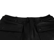 画像をギャラリービューアに読み込む, 新品同様 Supreme シュプリーム 18AW Leather Cargo Pant レザー カーゴ パンツ ブラック サイズ 34 中古 4b008748