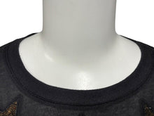 画像をギャラリービューアに読み込む, Givenchy ジバンシー 半袖Ｔシャツ マルチカラー 刺繍 ブラック コットン サイズXS 美品 中古 4b008751