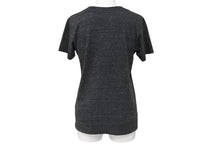 画像をギャラリービューアに読み込む, 極美品 CHROME HEARTS クロムハーツ BSフレア 半袖VネックTシャツ サイズS チャコール ポリエステル コットン レーヨン 中古 4b008752