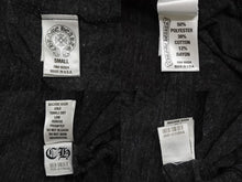 画像をギャラリービューアに読み込む, 極美品 CHROME HEARTS クロムハーツ BSフレア 半袖VネックTシャツ サイズS チャコール ポリエステル コットン レーヨン 中古 4b008752