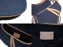 画像をギャラリービューアに読み込む, 極美品 CHRISTIAN DIOR クリスチャンディオール サドルバッグ ワンショルダーバッグ ガリアーノ期 デニム ピンク 中古 4b008762