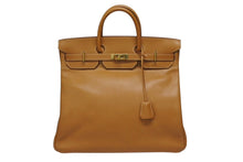 Load image into Gallery viewer, 極美品 HERMES エルメス Haut a Courroies オータクロア45 ハンドバッグ アルデンヌ ナチュラル ゴールド金具 ○Z刻印 中古 4b008783