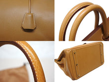 Load image into Gallery viewer, 極美品 HERMES エルメス Haut a Courroies オータクロア45 ハンドバッグ アルデンヌ ナチュラル ゴールド金具 ○Z刻印 中古 4b008783