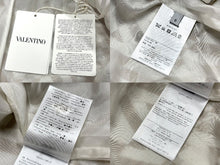 画像をギャラリービューアに読み込む, 新品未使用 Valentino ヴァレンティノ VLOGO ミニスカート RB3RF0Z14FY ゴールド ホワイト サイズ6 中古 4b008803