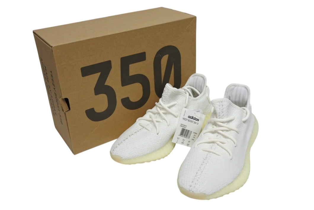 新品同様品 ADIDAS アディダス イージーブースト ゼブラ V2 350 スニーカー CP9654 サイズUS5 23cm ホワイト ブラック 中古 4b008804