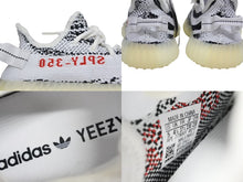 画像をギャラリービューアに読み込む, 新品同様品 ADIDAS アディダス イージーブースト ゼブラ V2 350 スニーカー CP9654 サイズUS5 23cm ホワイト ブラック 中古 4b008804