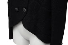 画像をギャラリービューアに読み込む, 極美品 CHANEL シャネル ツイード ジャケット P44296V12297 サイズ 38 ブラック ウール ナイロン 中古 4b008849