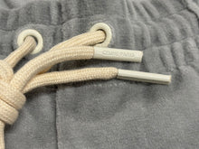 Load image into Gallery viewer, 極美品 CELINE セリーヌ トラックスーツパンツ ベルベットジャージー サイズS RP066748Q グレー ネイビー アイボリー 中古 4b008853