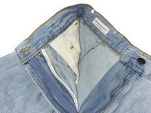 画像をギャラリービューアに読み込む, DRIES VAN NOTEN ドリス ヴァン ノッテン PAMPLONA パンプローナ バギージーンズ 010922 サイズXS ブルー 24AW 美品 中古 4b008856
