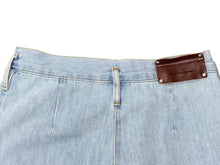 画像をギャラリービューアに読み込む, DRIES VAN NOTEN ドリス ヴァン ノッテン PAMPLONA パンプローナ バギージーンズ 010922 サイズXS ブルー 24AW 美品 中古 4b008856