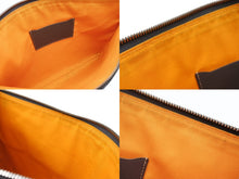 画像をギャラリービューアに読み込む, GOYARD ゴヤール セナMGM クラッチバッグ ゴヤールディンキャンバス グレー フランス製 シルバー金具 美品 中古 4b008874