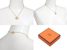 Load image into Gallery viewer, 極美品 HERMES エルメス ネックレス ペンダント ダイヤモンド リマ 14.0g K18ゴールド 中古 4b008890