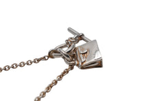 Load image into Gallery viewer, HERMES エルメス ネックレス チョーカー アミュレットケリー ネックレス 12.5g シルバー925 美品 中古 4b008891