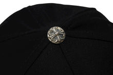 画像をギャラリービューアに読み込む, 新品未使用 CHROME HEARTS クロムハーツ キャップ ヴィンダガー 刺繍 クロスボール シルバー 925 ブラック ホワイト 中古 4b008896