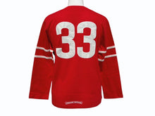 Load image into Gallery viewer, 新品未使用 CHROME HEARTS クロムハーツ ROLLER SKATES FTBL 長袖Tシャツ サイズXS ナンバリング ホースシュー レッド 中古 4b008897