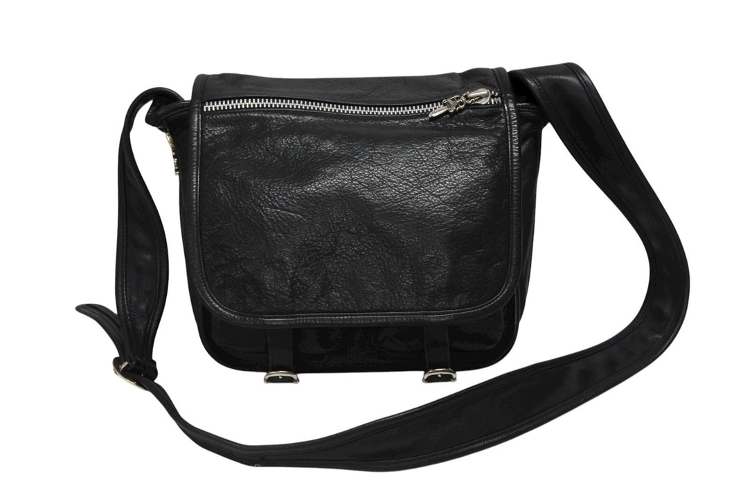 極美品 CHROME HEARTS クロムハーツ SOFT SHOULDER TNY ソフトショルダーバッグ タイニー ガンスリンガー シルバー925 中古 4b008913