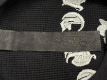 Load image into Gallery viewer, 極美品 CHROME HEARTS クロムハーツ SAILIN ON THRML サーマル長袖Tシャツ サイズM ブラック セメタリークロス刺繍 中古 4b008915