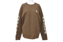 画像をギャラリービューアに読み込む, CHROME HEARTS クロムハーツ Y NOT SLO RIDE クルーネックスウェットシャツ サイズM ラグラン ブラウン CHロゴ刺繍 美品 中古 4b008917