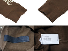 画像をギャラリービューアに読み込む, CHROME HEARTS クロムハーツ Y NOT SLO RIDE クルーネックスウェットシャツ サイズM ラグラン ブラウン CHロゴ刺繍 美品 中古 4b008917