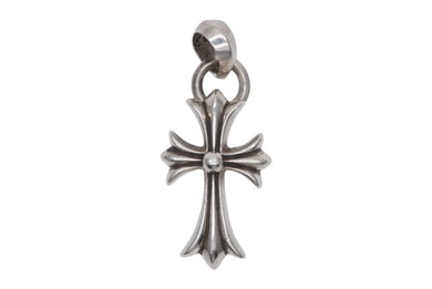 極美品 CHROME HEARTS クロムハーツ スモールCHクロス ベイル ペンダントトップ 重量21.8g 1991/Sterling刻印 中古 4b008926