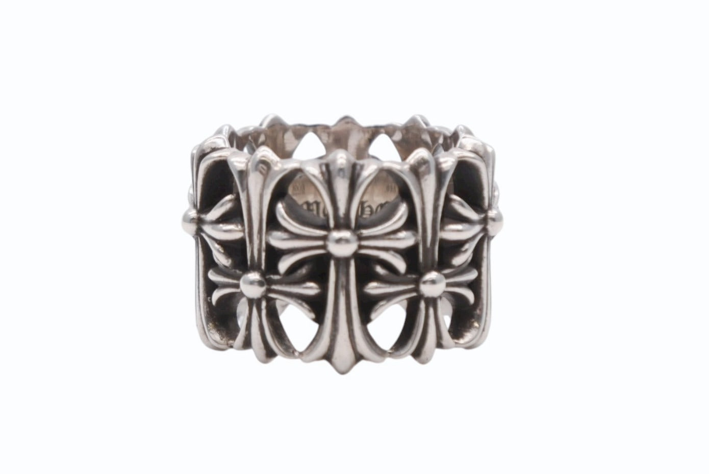 セメタリークロスリング　シルバー925 約26g　 約22号 セメタリークロスリングシルバー925 約26g 約22号 セメタリークロス