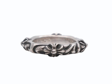 CHROME HEARTS クロムハーツ SBTバンド リング 指輪 サイズ13号 重量約7.5g シルバー925 1998刻印 美品 中古 4b008941