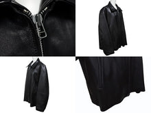 画像をギャラリービューアに読み込む, Yohji Yamamoto POUR HOMME ヨウジヤマモトプールオム 1991AW 杖村さえ子 ピンナップガール レザージャケット サイズM 美品 中古 4b008950