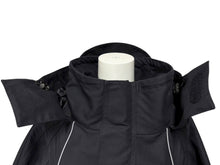 Load image into Gallery viewer, BALENCIAGA バレンシアガ 17AW SWING PARKA JACKET スウィングパーカージャケット 482118 サイズ34 ブラック 美品 中古 4b008953
