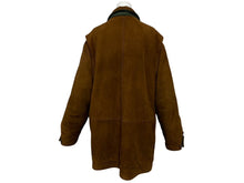 画像をギャラリービューアに読み込む, L.L.Bean エルエルビーン レザージャケット コート U.S.A製 レザー コットン ブラウン サイズM 美品 中古 4b008982