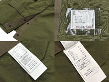 画像をギャラリービューアに読み込む, 極美品 SACAI サカイ ミリタリージャケット MA1 ドッキング 23-03239M コットン ナイロン カーキ オレンジ サイズ3 中古 4b009022