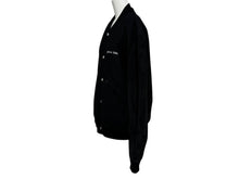 画像をギャラリービューアに読み込む, 極美品 Christian Dior クリスチャンディオール 24SS Varsity Jacket スタジャン 443L430A6105 サイズ54 スウェード ブラック 中古 4b009025
