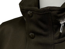 画像をギャラリービューアに読み込む, 極美品 PHOEBE PHILO フィービーファイロ ジャケット BV04 CO2226 709DK スロバキア製 コットン カーキ シルバー金具 サイズ38 中古 4b009027