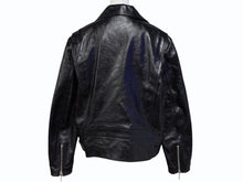Load image into Gallery viewer, 極美品 CELINE セリーヌ ダブルライダースジャケット 2EK84132038 NO イタリア製 牛革 ブラック シルバー金具 サイズ56 中古 4b009029