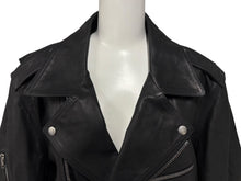 画像をギャラリービューアに読み込む, 極美品 Rick Owens リックオウエンス Bauhaus Stooges バウハウス ストゥージズ ライダースジャケット ブラック シルバー金具 中古 4b009032