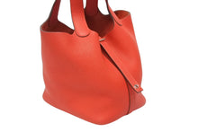 Load image into Gallery viewer, 極美品 HERMES エルメス ハンドバッグ ピコタンロックPM ルージュカザック トリヨンクレマンス シルバー金具 D刻印 中古 4b009069
